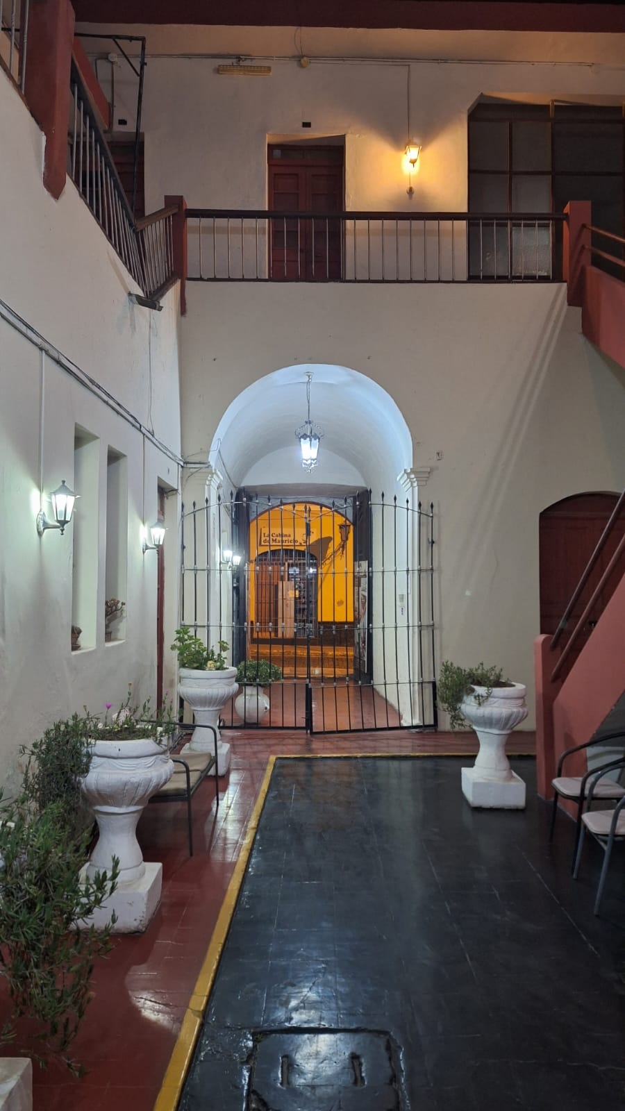 area hotel vista interna
