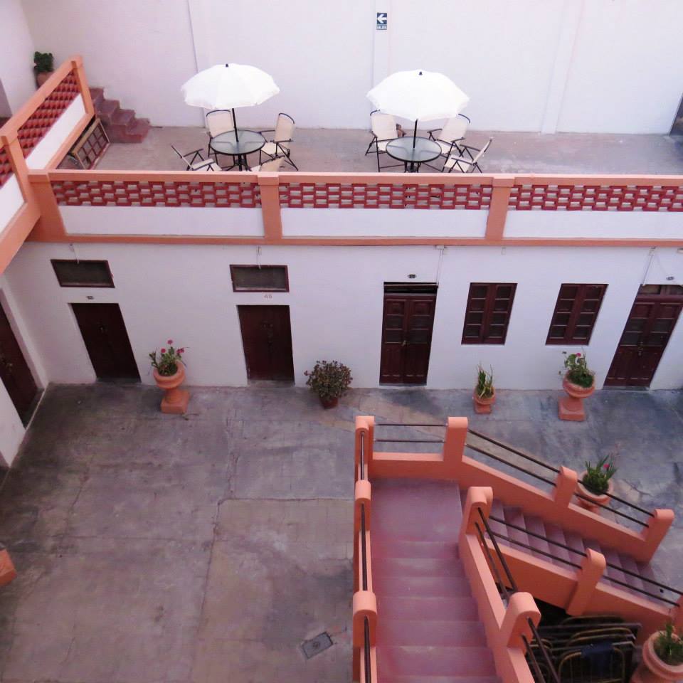 area descanso hotel aerea